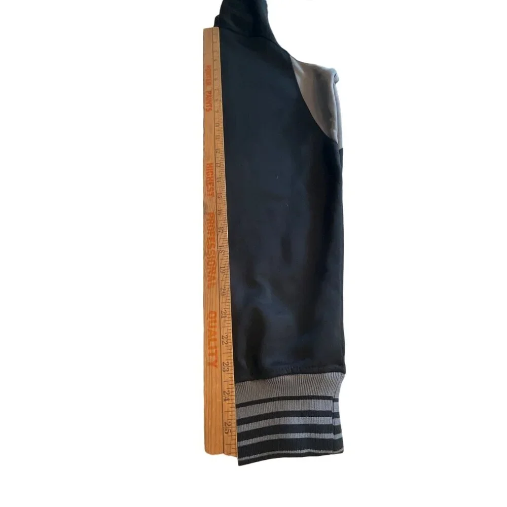 Rocawear Black Extra‎ Large  Polyester Jacket Zip Pockets Contrasting Under Arm